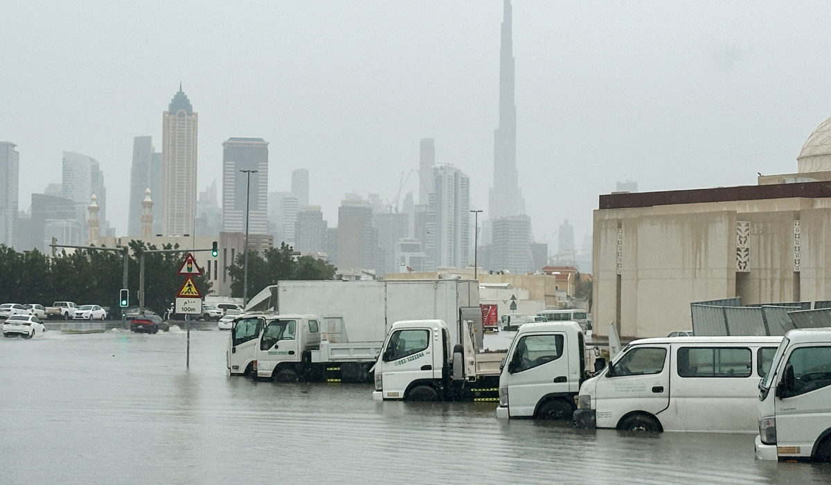 Intense rainfall sweeps across Dubai